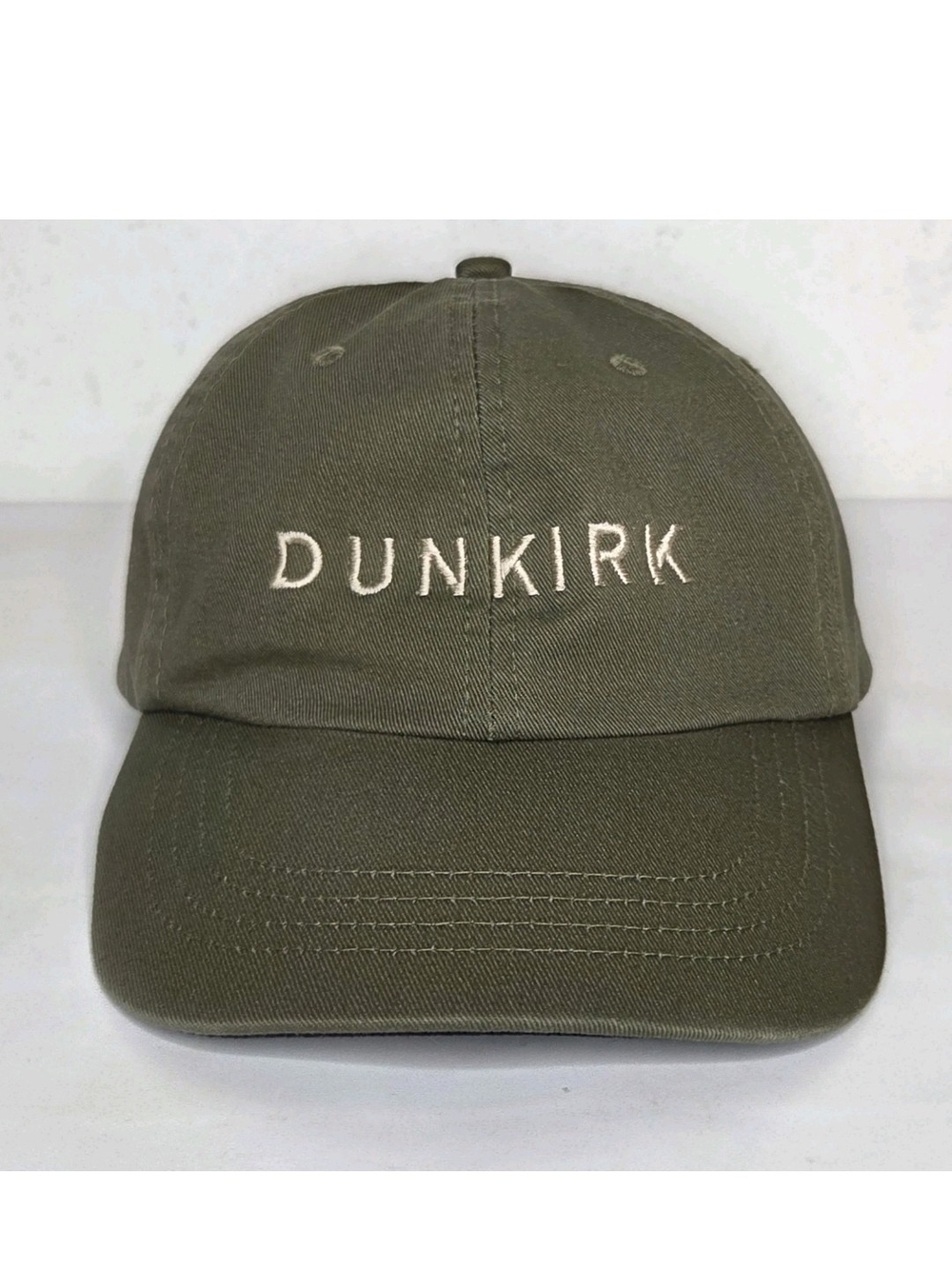 Dunkirk Hat Promo Movie Film 2017 Baseball Cap Olive Green History War Nolan